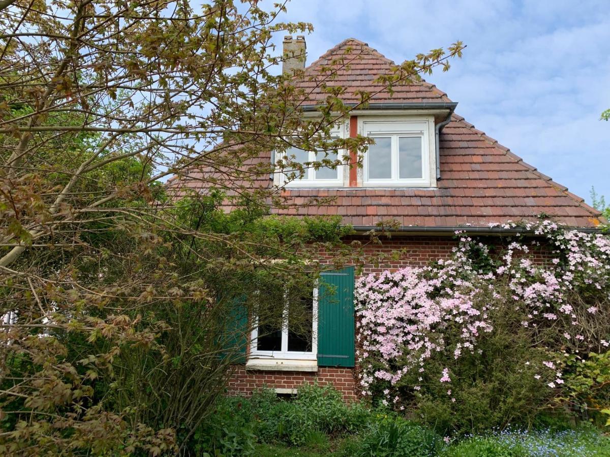 Maison De Charme En Normandie Berneval-le-Grand Dış mekan fotoğraf